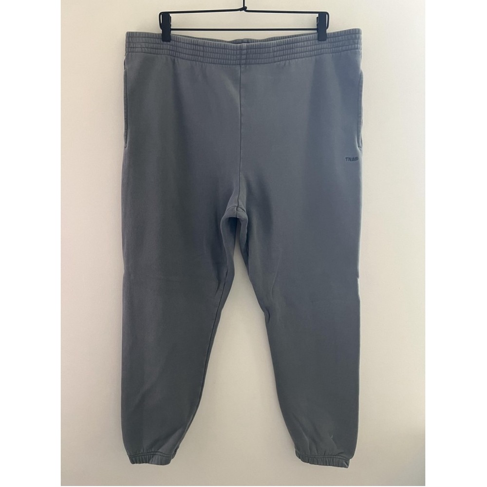 Aritzia TNA Cozy Fleece Mega Jogger Sweatpants Grey Oversized Lounge XXL 2XL